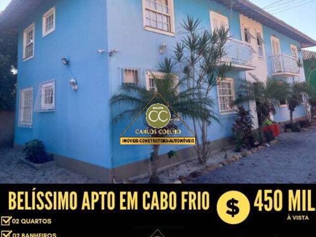 #4582 - Apartamento para Venda em Cabo Frio - RJ